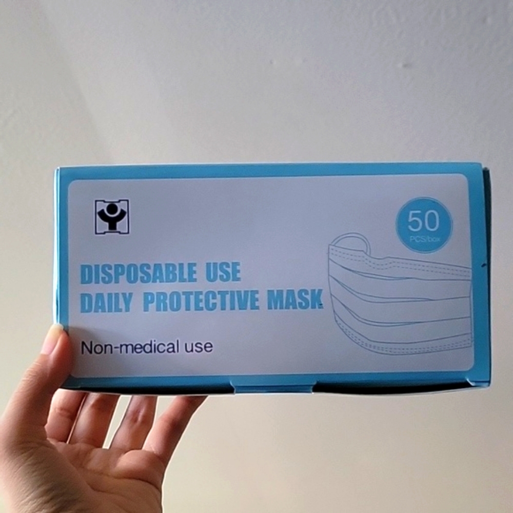 🔥10/$15 Disposable Masks, 50 Count